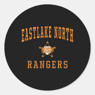 Adesivo Eastlake North Segundos graus Rangers C1