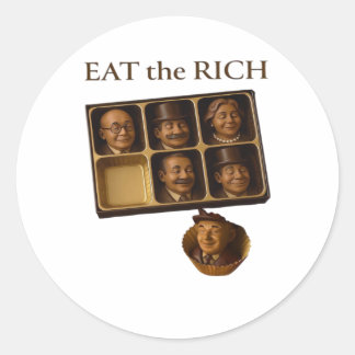 Adesivo Eat The Rich Classic