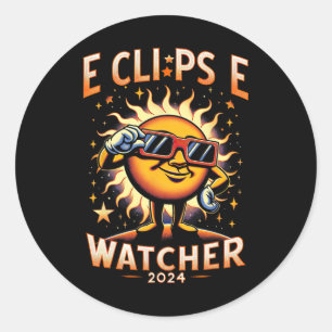 Adesivo Eclip Solar Eclipse Sun Vestindo 2024