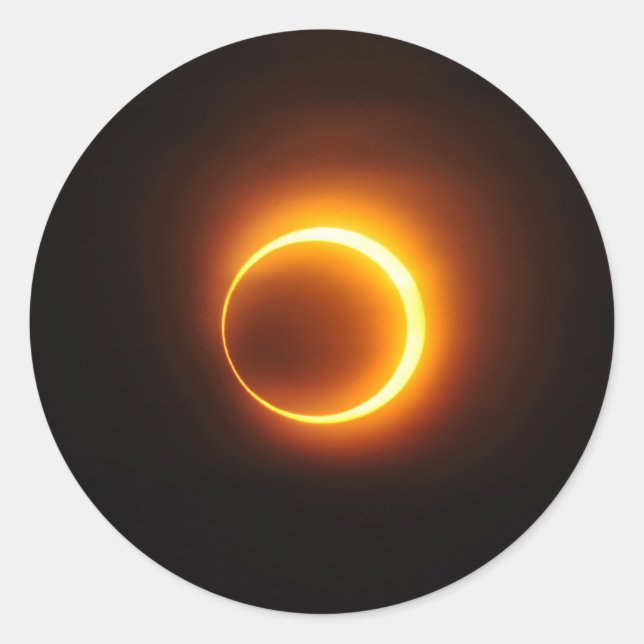 Adesivo Eclipse anual solar de janeiro de 2010 em Jinan Ch (Frente)
