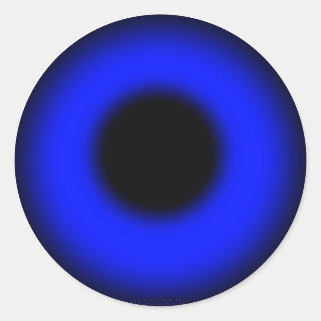 Adesivo Eclipse de Olho Azul (Frente)