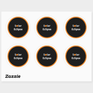 Adesivo Eclipse Solar