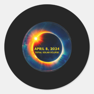 Adesivo Eclipse Solar 2024 De Abril 8 Gles De Eclipse Sola