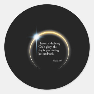 Adesivo Eclipse Solar 2024 - Salm 191