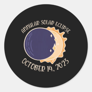 Adesivo Eclipse Solar Annular Out 14