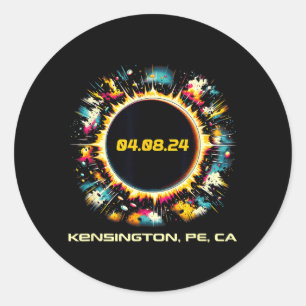 Adesivo Eclipse Solar Colorida Kensington Prince Edward