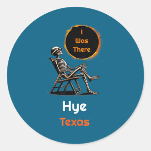 Adesivo Eclipse Solar Hye Texas Lá