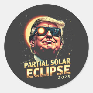 Adesivo Eclipse Solar Parcial 2025 de Dobra