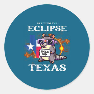 Adesivo Eclipse Solar Texas 8 de Abril