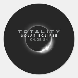 Adesivo Eclipse Solar Total 04. 08. 2024 Totalidade 1