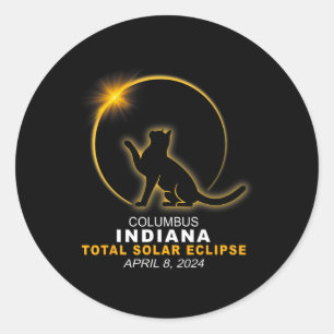 Adesivo Eclipse Solar Total 2024