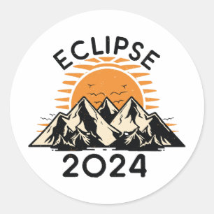 Adesivo Eclipse Solar Total 2024