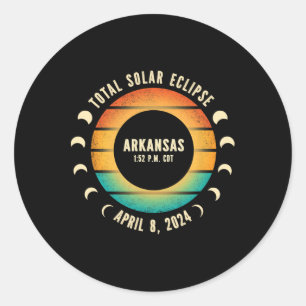 Adesivo Eclipse Solar Total 2024