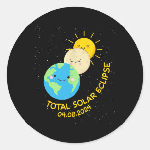 Adesivo Eclipse Solar Total 2024 Kids De Eclipse Solar Cut