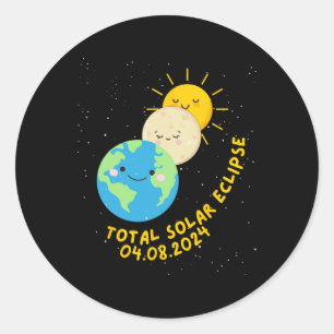 Adesivo Eclipse Solar Total 2024 Kids De Eclipse Solar Cut