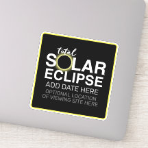 Eclipse Solar Total - 2024 ou data personalizada