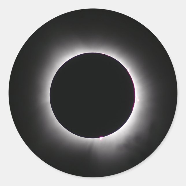 Adesivo Eclipse Solar Total 8 de abril de 2024 (Frente)
