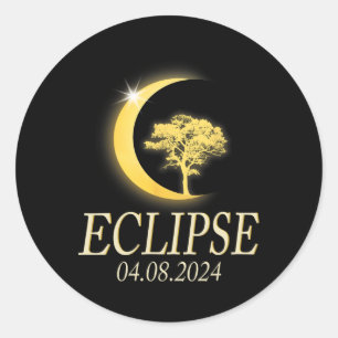 Adesivo Eclipse Solar Total 8 de abril de 2024 Eclipse