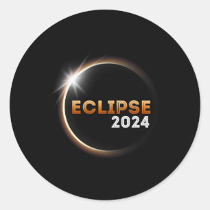 Adesivo Eclipse Solar Total 8 De Abril De 2024 Para Menina