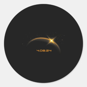Adesivo Eclipse Solar Total abril 8 2024