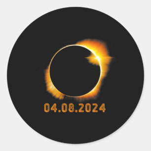 Adesivo Eclipse Solar Total abril 8 20241