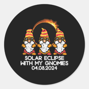 Adesivo Eclipse Solar Total Com Gnomias 04.08.2024 Homens