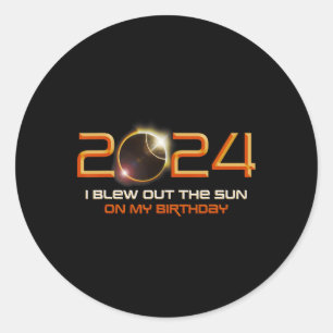 Adesivo Eclipse Solar Total Eu Explodi O Sol No Meu Nascim