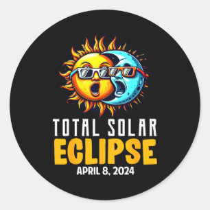 Adesivo Eclipse Solar Total Sol Dos EUA