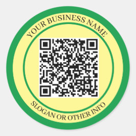 Adesivo EcoBoost Business: Vinheta de código QR