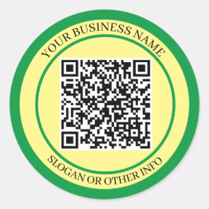 Adesivo EcoBoost Business: Vinheta de código QR