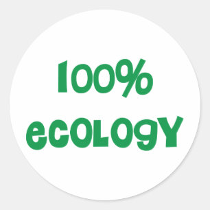 Adesivo Ecologia & produtos e design do reciclar!