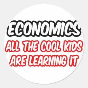 Adesivo Economia... Todas As Crianças Legal Estão A Apre