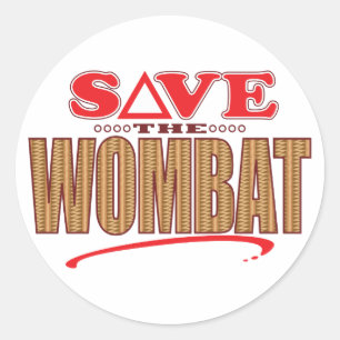 Adesivo Economias de Wombat