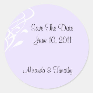 Adesivo Economias que sem fôlego/levemente de Lavendar a