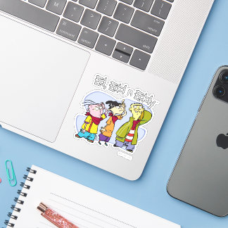Adesivo Ed, Edd, Sinais de Mão Eddy
