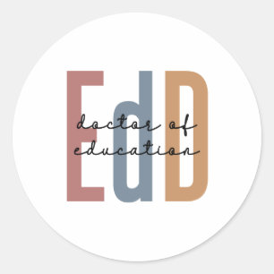 Adesivo EdD Doutorado Em Educação