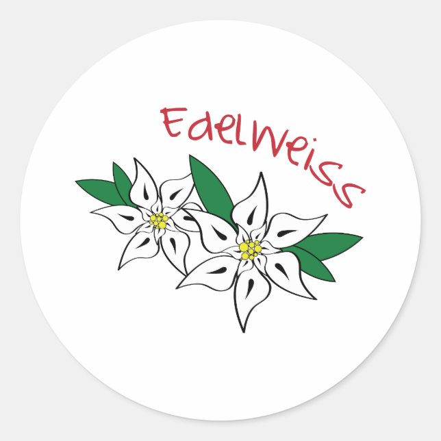 Adesivo Edelweiss (Frente)