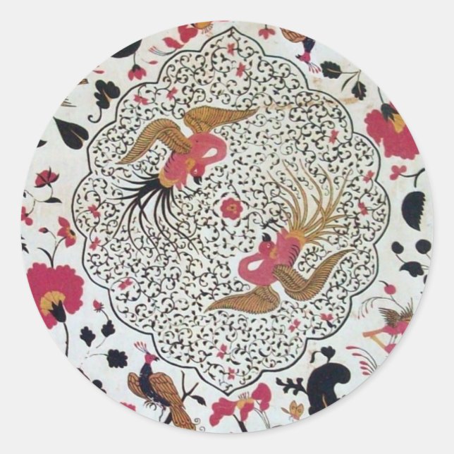 ADESIVO EDEN/ CASAMENTO DE AVES AMIGAS, PAZ E ROSAS VERMEL (Frente)