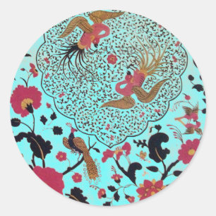 ADESIVO EDEN/ CASAMENTO DE AVES AMIGAS, PAZ E ROSAS VERMEL