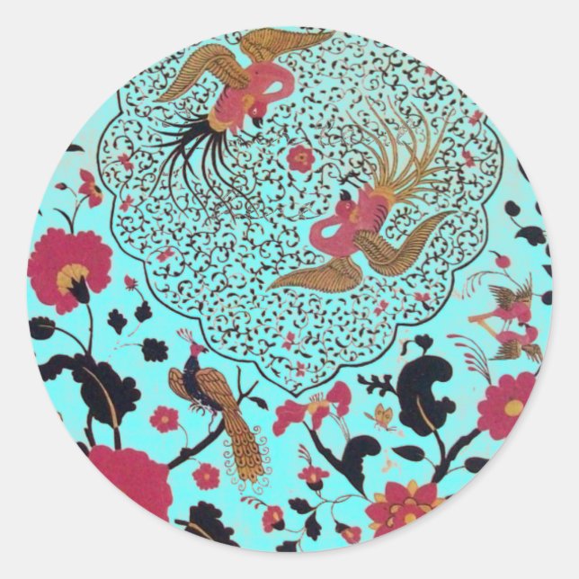 ADESIVO EDEN/ CASAMENTO DE AVES AMIGAS, PAZ E ROSAS VERMEL (Frente)