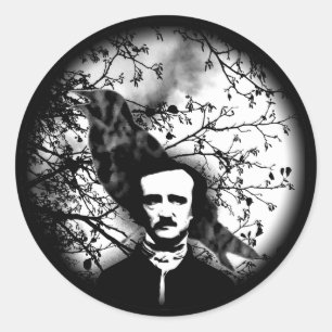Adesivo Edgar Allan Poe 'o Raven