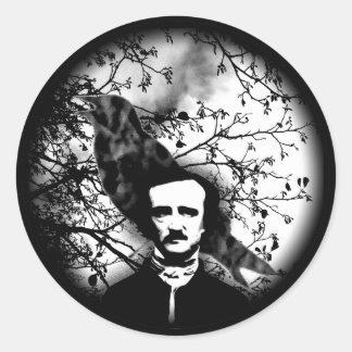 Adesivo Edgar Allan Poe 'The Raven'