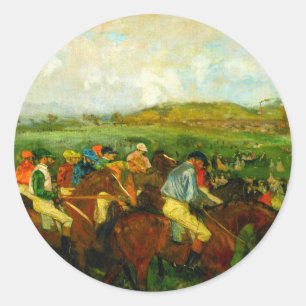 Adesivo Edgar Degas Horseback Riding