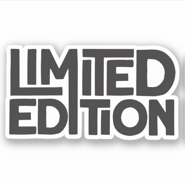 Adesivo Edição limitada (Frente)