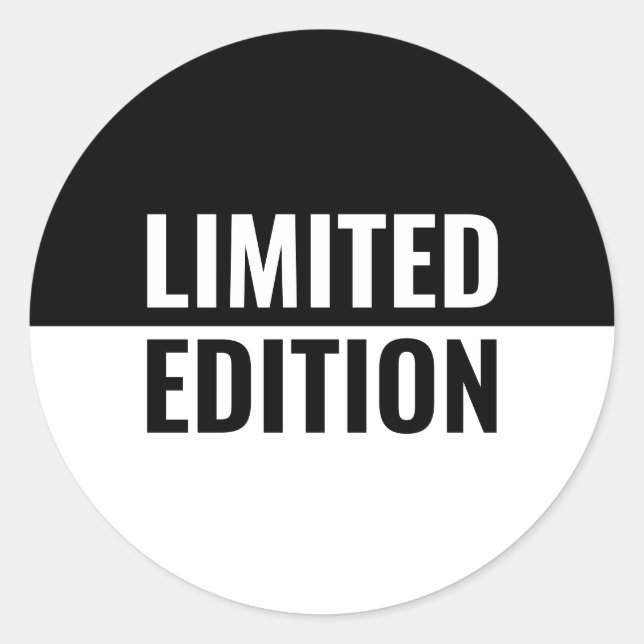 Adesivo Edição limitada (Frente)