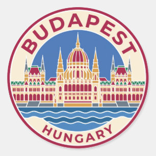 Adesivo Edifício do Parlamento de Budapeste Hungria