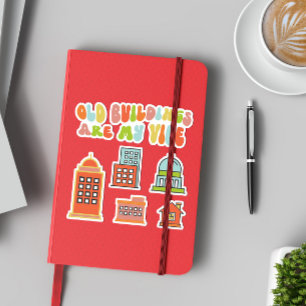 Adesivo Edifícios Antigos São A Minha Visão, Preservação H