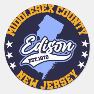 Adesivo Edison, Nova Jersey