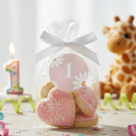 Adesivo Editable Daisy Birthday sticker