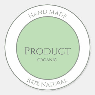 adesivo editável 100% natural orgânico feito à mão